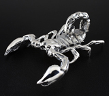 Серебряная подвеска «Скорпион»  Серебро 925