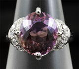 Серебряное кольцо с аметрином 3,27 карат Серебро 925