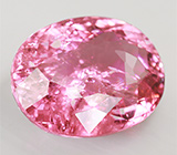 Красный «неоновый» турмалин 3,88 карат 