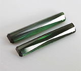 Пара чистейших «неоновых» турмалинов 3,18 карат 