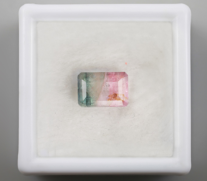 Арбузный турмалин 1,65 карат 