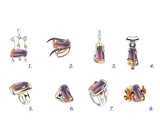 Спецпредложение от мастерской! Крупный кабошон аметрина 22,87 карат + дизайн 