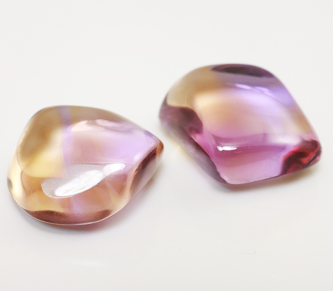 Спецпредложение от мастерской! Пара аметринов 48,5 карат + дизайн