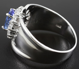 Серебряное кольцо с танзанитом 1,11 карат Серебро 925