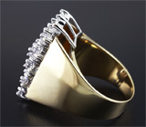 Золотое кольцо с бриллиантами 2,16 карат Золото
