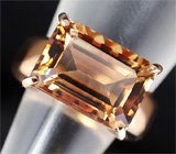 Кольцо c империал топазом