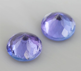 Пара танзанитов 1,32 карат 