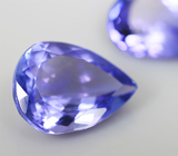 Пара танзанитов 3,45 карат 