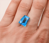 Топаз авторской огранки 17,18 карат 