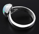 Серебряное кольцо c эфиопским опалом! Роскошный камень Серебро 925