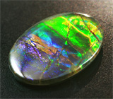 Аммолит аммонита 2,71 карат 