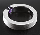 Серебряное кольцо с аметистом 0,77 карат Серебро 925