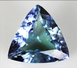Полихромный танзанит 4,93 карат 