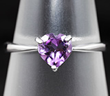 Серебряное кольцо с аметистом Серебро 925