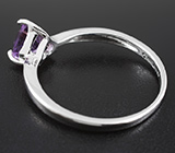 Серебряное кольцо с аметистом Серебро 925
