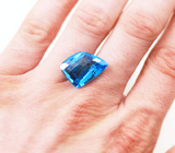 Топаз авторской огранки 23,74 карат 