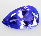 Танзанит 5,23 карат! Топовые цветовые характеристики 