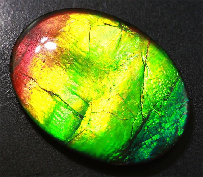 Аммолит аммонита 3,66 карат