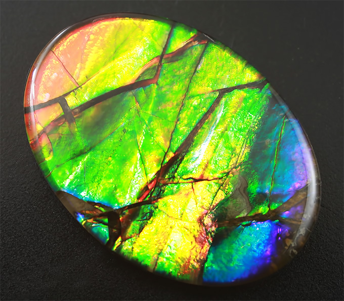 Аммолит аммонита 5,02 карат