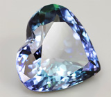 Чистейший полихромный танзанит 4,12 карат 