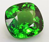 Кольцо с хромовым турмалином и бриллиантами