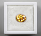 Золотисто-желтый циркон 3,1 карат 
