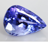 Танзанит 4,14 карат! Топовые цветовые характеристики 