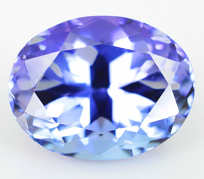 Чистейший танзанит 3,8 карат