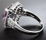 Замечательное серебряное кольцо с аметрином Серебро 925