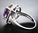 Замечательное cеребряное кольцо с ярким аметрином Серебро 925