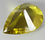 Цитрин авторской огранки 36,75 карат 