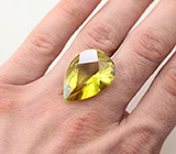 Цитрин авторской огранки 36,75 карат 