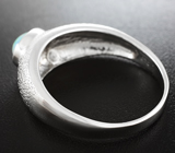 Замечательное серебряное кольцо с эфиопским опалом Серебро 925