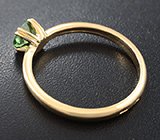 Кольцо с демантоидом