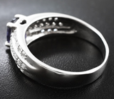 Стильное серебряное кольцо с иолитом Серебро 925