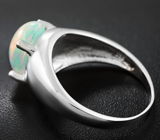 Серебряное кольцо с превосходным эфиопским опалом 2,54 карат Серебро 925