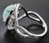 Серебряное кольцо с эфиопским опалом Серебро 925