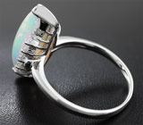 Серебряное кольцо c эфиопским опалом Серебро 925