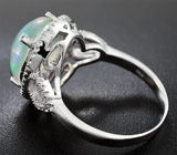 Серебряное кольцо c эфиопским опалом Серебро 925