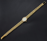 Золотые часы от «Baume & Mercier» с бриллиантами Золото