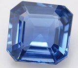 Кольцо с синим сапфиром