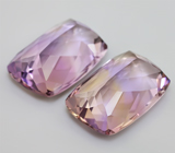 Пара аметринов 24,83 карат 