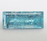 Кулон на цепочке с сине-зеленым турмалином!