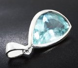 Кулон с аквамарином