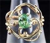 Кольцо c демантоидом