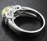 Серебряное кольцо c эфиопским solid опалом Серебро 925