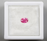 Пурпурно-красный сапфир (рубин) 0,45 карат 