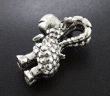 Скульптурная серебряная подвеска «Символ Нового Года»! Эксклюзивный подарок