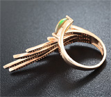 Оригинальное серебряное кольцо с эфиопским опалом Серебро 925