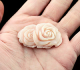 Миниатюра-подвеска «Розы» из цельного перуанского опала 16,7 грамм 